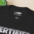 Certified Gooner - Cringe Inappropriate Graphic Tee, Alpha Wolf Meme T-Shirt, Funny Gift for Friends and Partners
