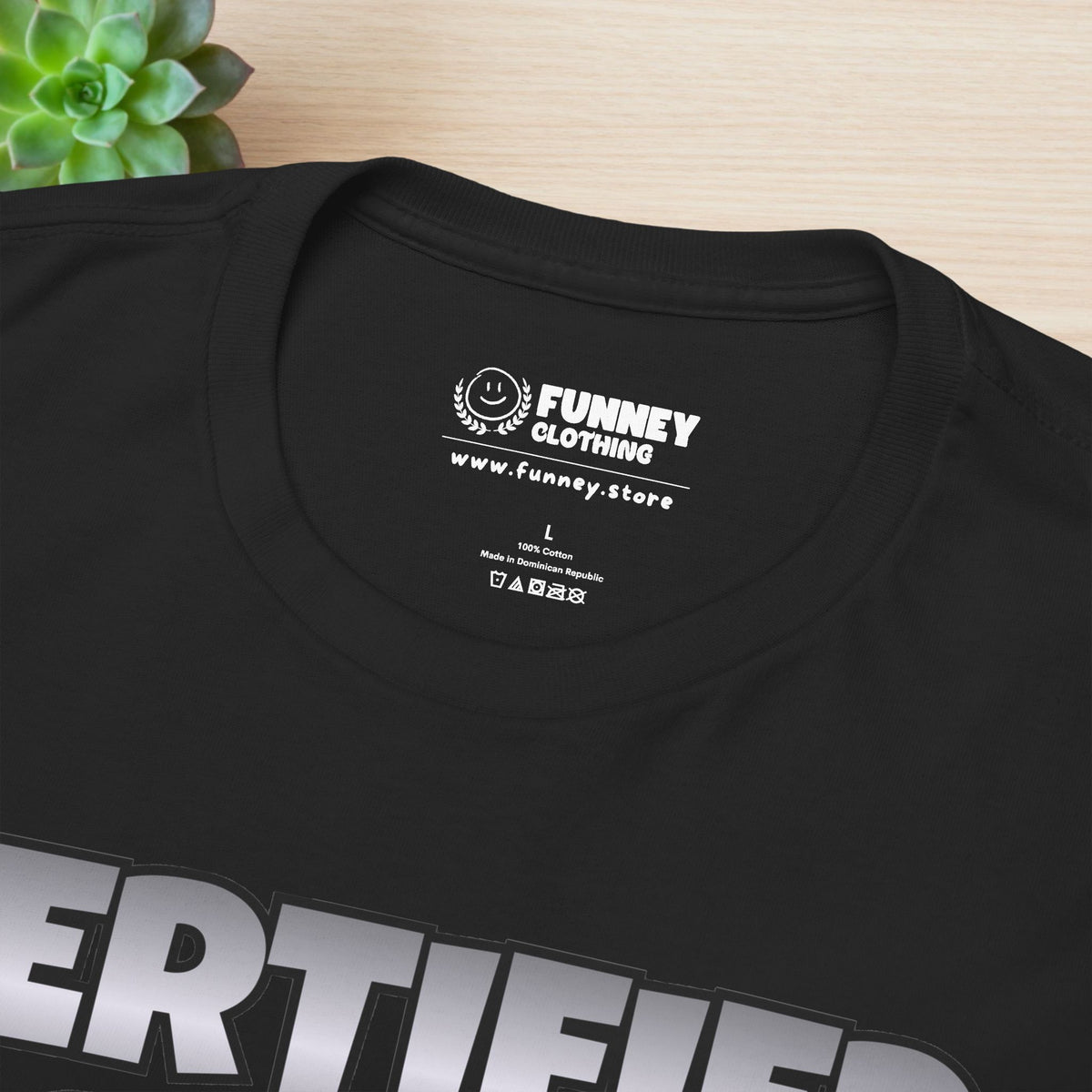 Certified Gooner - Cringe Inappropriate Graphic Tee, Alpha Wolf Meme T-Shirt, Funny Gift for Friends and Partners