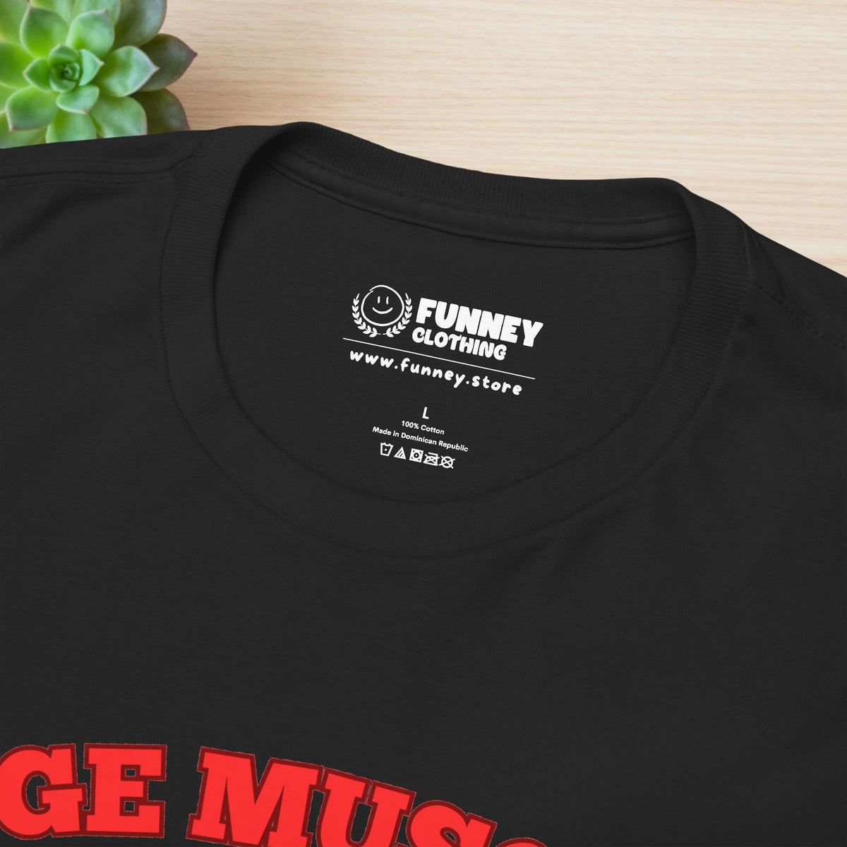 Huge Muscles Small D*ck - Funny Inappropriate Bodybuilder Shirt,  Gym Meme Graphic Tee