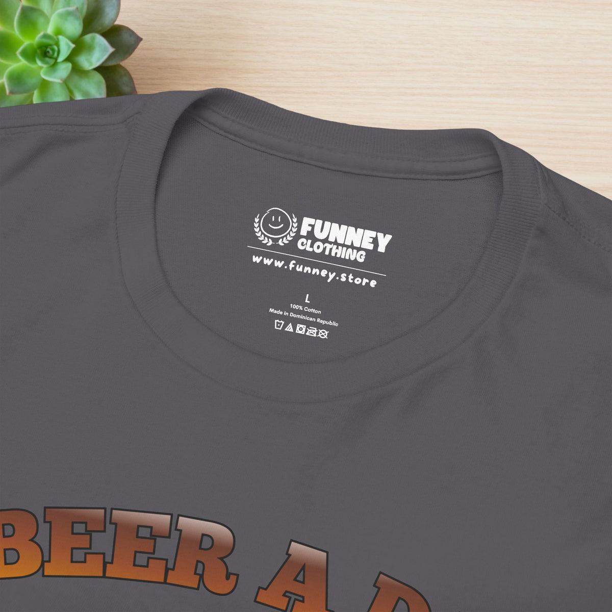 A beer a day keeps the sadness away - Funny Beer Alcohol Graphic Tee, Funny Alcohol Meme Tshirt