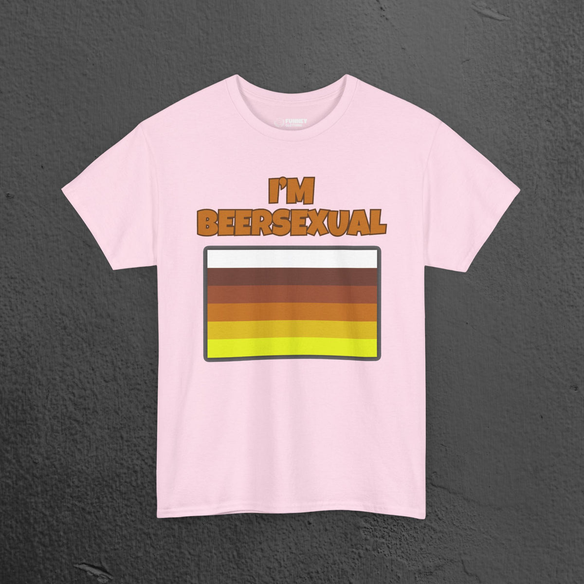 I'm Beersexual - Funny Alcohol Graphic Tee, Funny Alcohol Meme Tshirt
