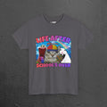 Life after School's Over Funny Meme Dreamcore Graphic T-shirt, Stupid Gifts for Friends, Silly Cats Tee, Weird Tshirt, Cringey Tees