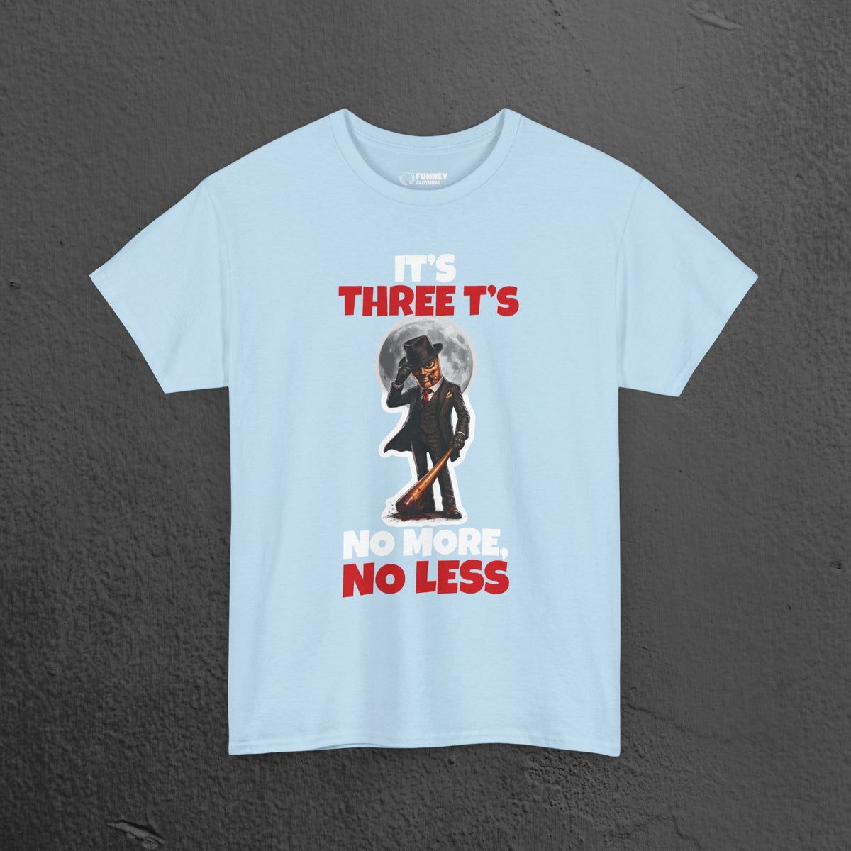 Evil Tung Tung Sahur - Cringe Brainrot T-Shirt, Funny Meme Graphic Tee, Italian Brainrot Shirt