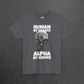 Alpha by Choice - Funny Cringe Graphic Tee, Alpha Wolf Meme T-Shirt