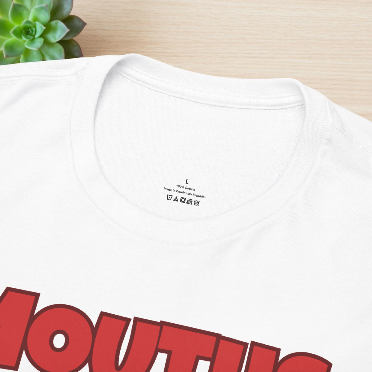 Mouths can't get pregnant - Funny Inappropriate T-Shirt, Romantic Inappropriate Graphic Tee