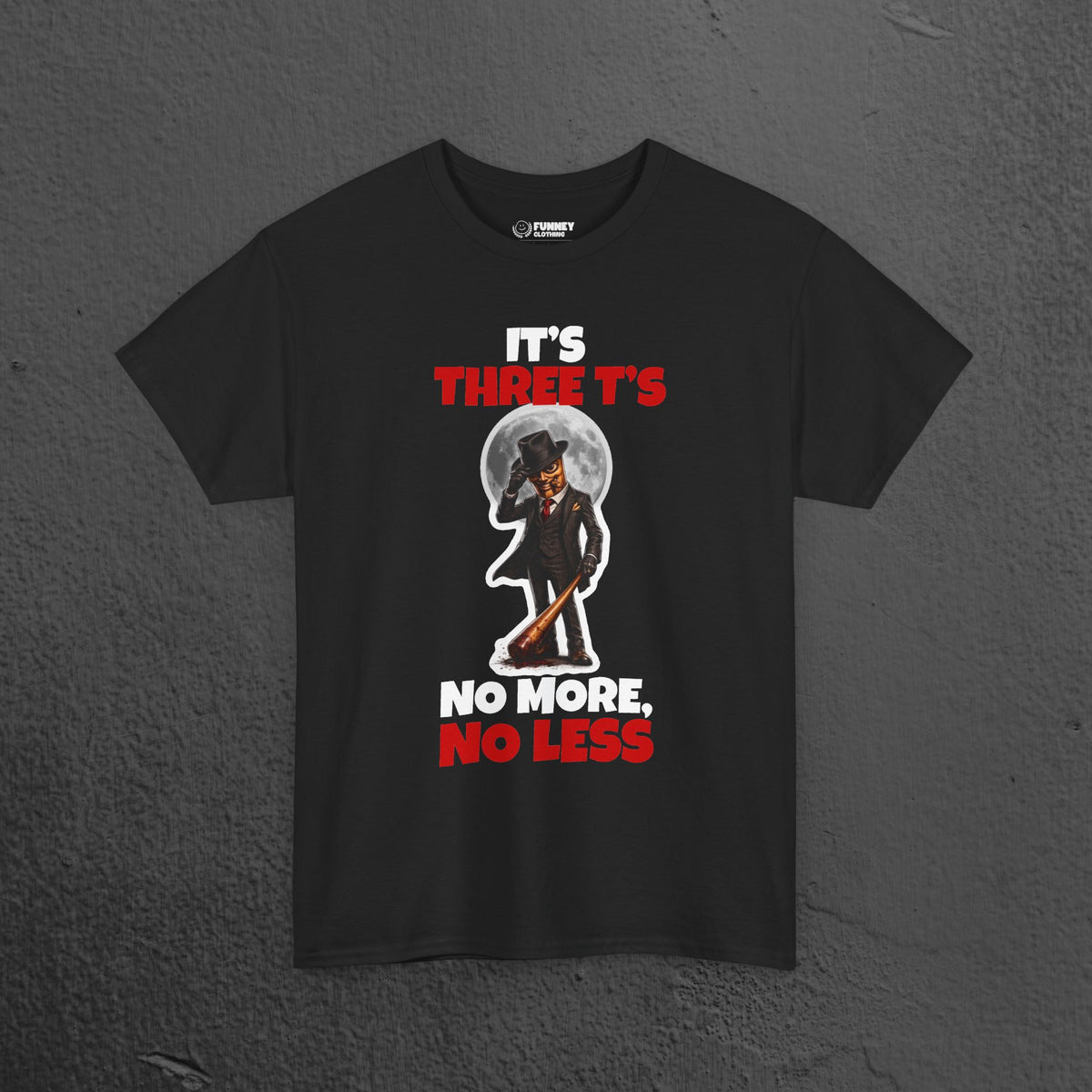 Evil Tung Tung Sahur - Cringe Brainrot T-Shirt, Funny Meme Graphic Tee, Italian Brainrot Shirt