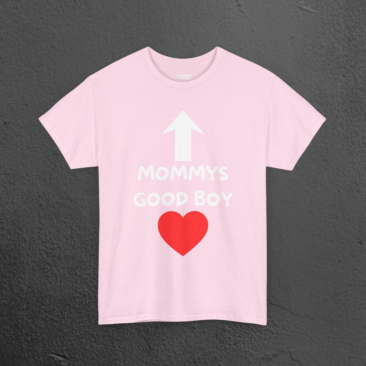 Mommy's Good Boy - Funny Graphic Tee Shirt Gift for Boyfriend