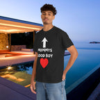 Mommy's Good Boy - Funny Graphic Tee Shirt Gift for Boyfriend
