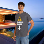 Choking Hazard - Funny Inappropriate Graphic Tee Shirt, Inappropriate Shirt for Parties, Gift for Friends, Shirt for Men