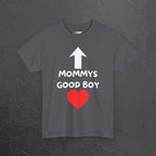 Mommy's Good Boy - Funny Graphic Tee Shirt Gift for Boyfriend
