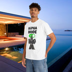 Alpha Mode ON - Funny Cringe Graphic Tee, Alpha Wolf Meme T-Shirt