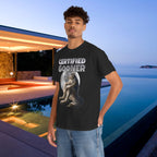 Certified Gooner - Cringe Inappropriate Graphic Tee, Alpha Wolf Meme T-Shirt, Funny Gift for Friends and Partners