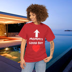 Mommy's Good Boy - Funny Graphic Tee Shirt Gift for Boyfriend