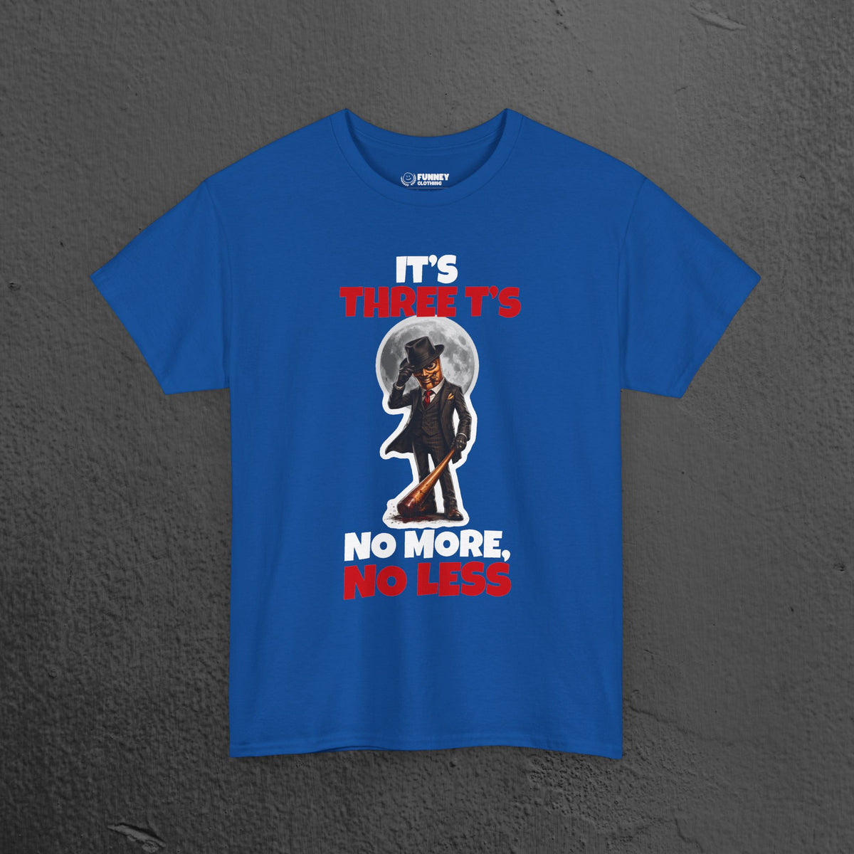 Evil Tung Tung Sahur - Cringe Brainrot T-Shirt, Funny Meme Graphic Tee, Italian Brainrot Shirt