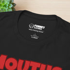 Mouths can't get pregnant - Funny Inappropriate T-Shirt, Romantic Inappropriate Graphic Tee
