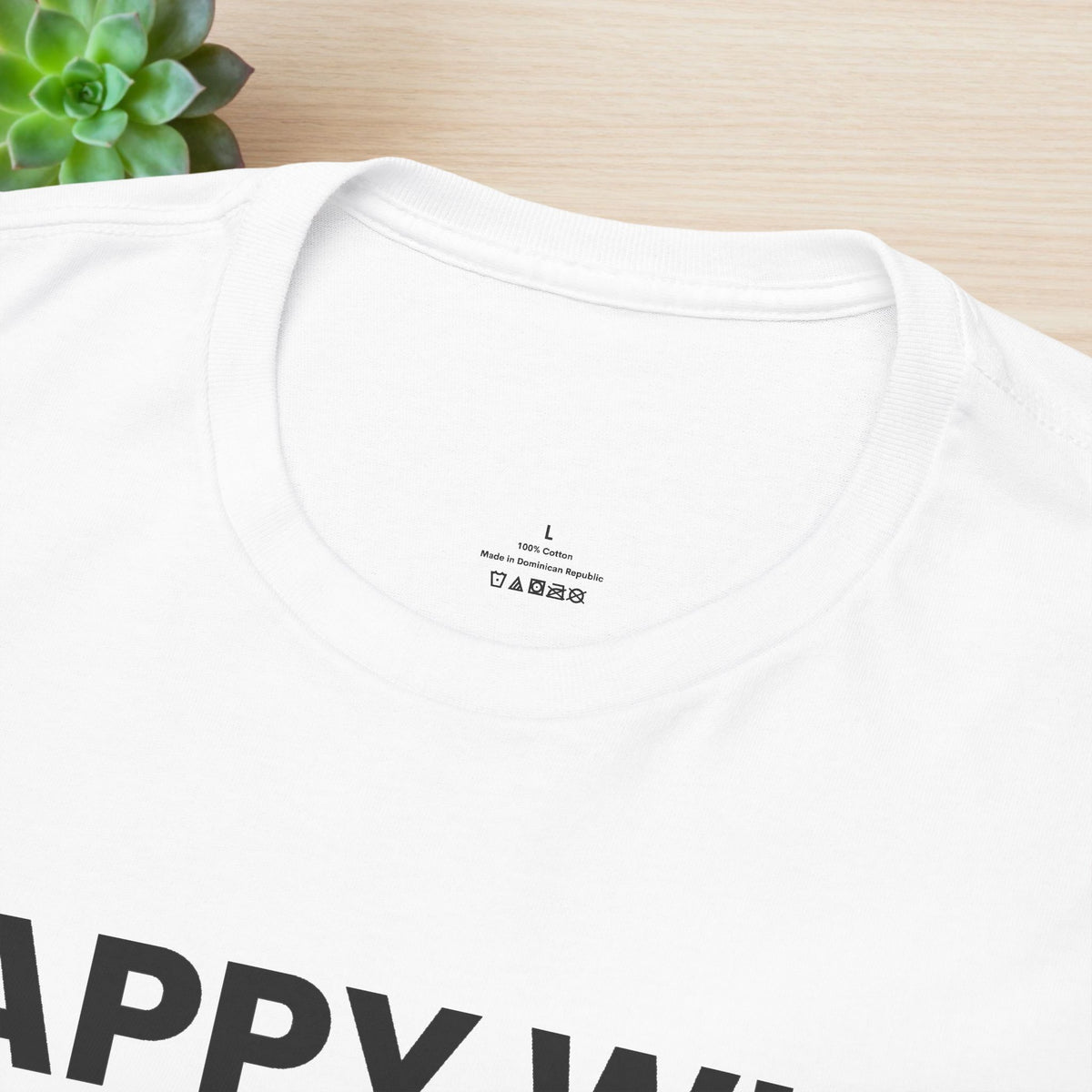 Happy Wife Happy Life - Funny Husband Graphic Tee Shirt, Funny Gift for Wife or Husband,Romantic Funny T-Shirt