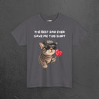Best Dad Ever Shirt - Funny Graphic Tee Shirt Gift for Son and Daughter