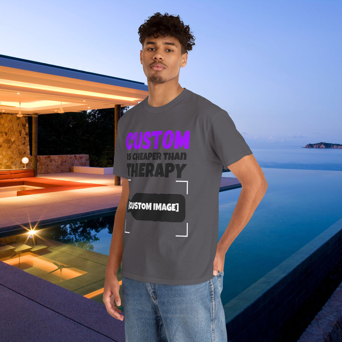Funny Custom Therapy Graphic Tee Shirt