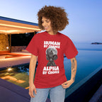 Alpha by Choice - Funny Cringe Graphic Tee, Alpha Wolf Meme T-Shirt