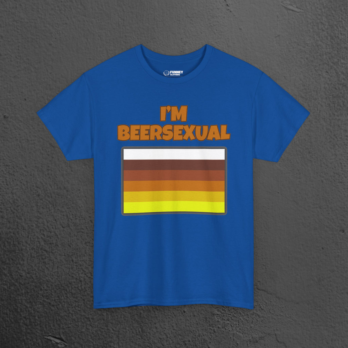I'm Beersexual - Funny Alcohol Graphic Tee, Funny Alcohol Meme Tshirt