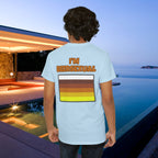 I'm Beersexual - Funny Alcohol Graphic Tee, Funny Alcohol Meme Tshirt (Backprint Edition)