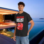 Mouths can't get pregnant - Funny Inappropriate T-Shirt, Romantic Inappropriate Graphic Tee