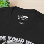 Hide your Wife The Alpha is Here - Cringe Inappropriate Graphic Tee, Alpha Wolf Meme T-Shirt, Funny Gift for Friends and Partners
