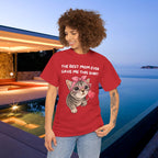 The best mom ever gave me this Shirt - Funny Graphic Tee Shirt Gift for Son and Daughter