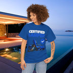 Certified LARPer - Meme Graphic Tee, Sportscar T-Shirt, Gift for Car Lovers