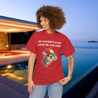 My favorite Child gave me this Shirt - Funny Graphic Tee Shirt Gift for Parents