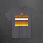 I'm Beersexual - Funny Alcohol Graphic Tee, Funny Alcohol Meme Tshirt