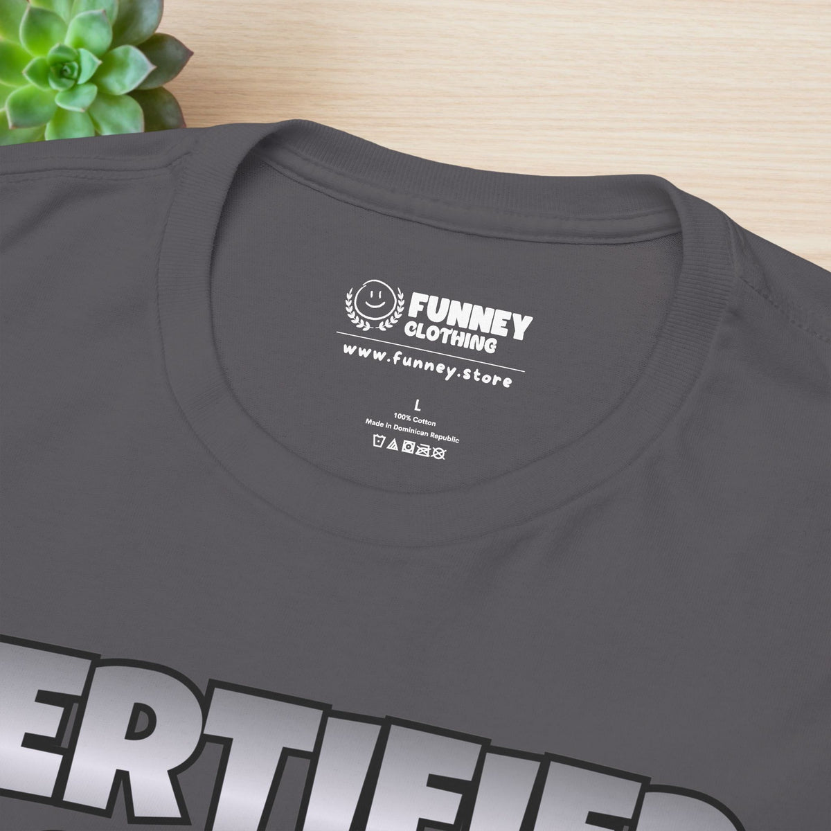 Certified Gooner - Cringe Inappropriate Graphic Tee, Alpha Wolf Meme T-Shirt, Funny Gift for Friends and Partners