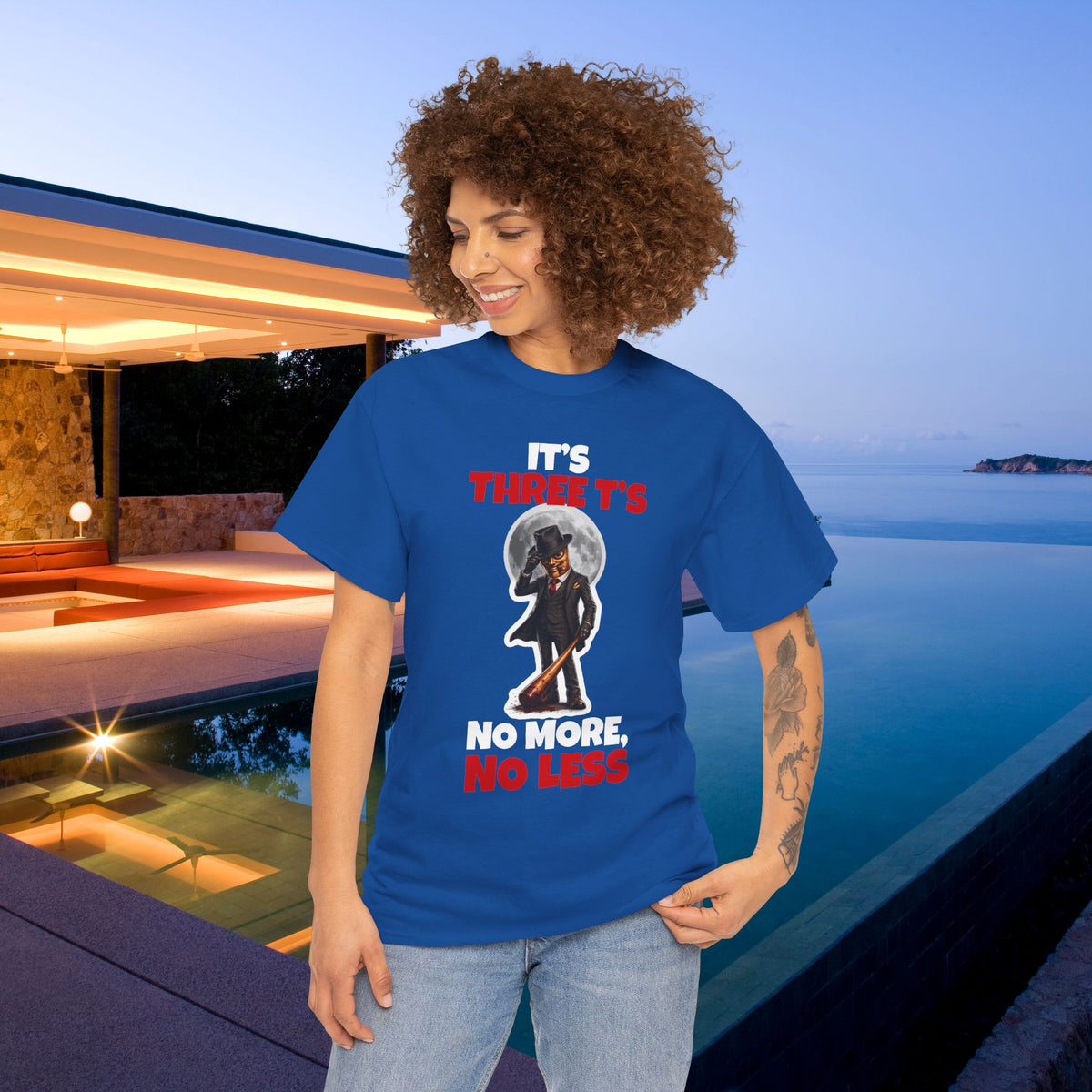 Evil Tung Tung Sahur - Cringe Brainrot T-Shirt, Funny Meme Graphic Tee, Italian Brainrot Shirt