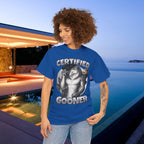 Certified Gooner - Cringe Inappropriate Graphic Tee, Alpha Wolf Meme T-Shirt, Funny Gift for Friends or Partners
