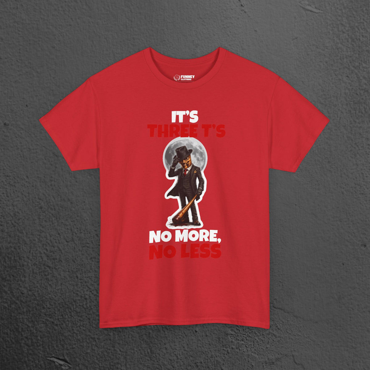 Evil Tung Tung Sahur - Cringe Brainrot T-Shirt, Funny Meme Graphic Tee, Italian Brainrot Shirt