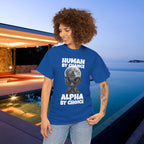 Alpha by Choice - Funny Cringe Graphic Tee, Alpha Wolf Meme T-Shirt