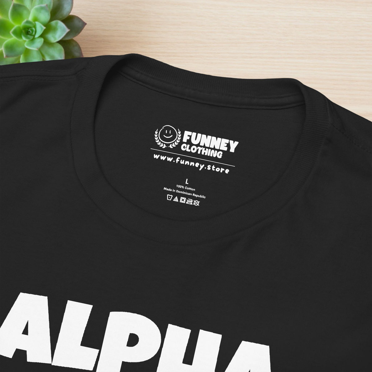 Alpha Mode ON - Funny Cringe Graphic Tee, Alpha Wolf Meme T-Shirt