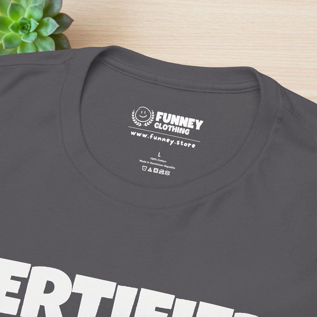 Certified LARPer - Meme Graphic Tee, Sportscar T-Shirt, Gift for Car Lovers