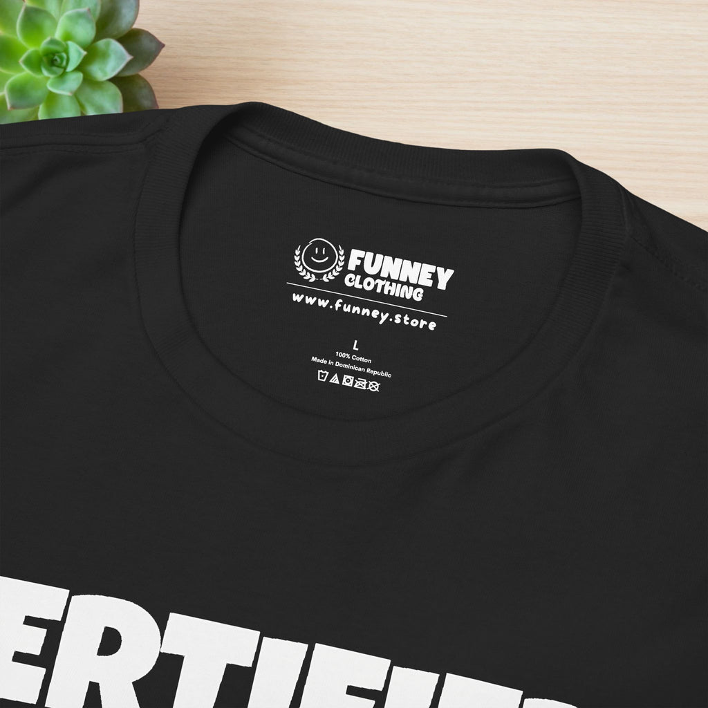Certified LARPer - Meme Graphic Tee, Sportscar T-Shirt, Gift for Car Lovers