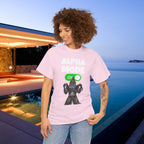 Alpha Mode ON - Funny Cringe Graphic Tee, Alpha Wolf Meme T-Shirt